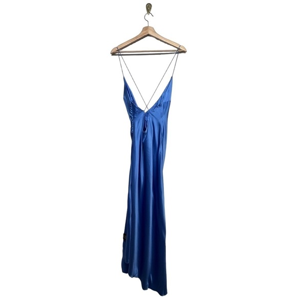 NWT SER.O.YA Emma Silk Dress Marina M - Picture 11 of 13